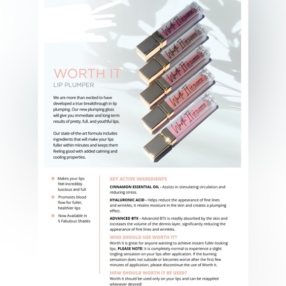 Lip Plumper💋Vault - Coral Peach Shade - Picture 4 of 4